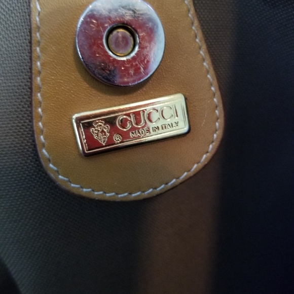 Authentic Rare Vintage Gucci Large Tote - Picture 10 of 11